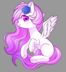 Size: 1000x1100 | Tagged: safe, artist:leafywind, oc, oc only, oc:leafy, species:pegasus, species:pony, female, mare, simple background, solo