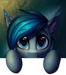 Size: 3000x3373 | Tagged: safe, artist:setharu, oc, oc only, species:pony, fourth wall, hiding, looking at you, male, peeking, simple background, solo, stallion, transparent background