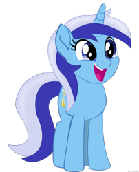 Size: 2353x2914 | Tagged: safe, artist:bastbrushie, character:minuette, cute, female, minubetes, movie accurate, simple background, solo, transparent background