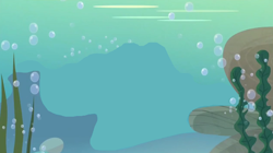 Size: 1264x707 | Tagged: safe, artist:php43, edit, species:pony, episode:non-compete clause, g4, my little pony: friendship is magic, background, bubble, ms paint, rock, seaweed, stock image, underwater, workshop