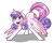 Size: 2500x2000 | Tagged: safe, artist:jack-pie, character:princess flurry heart, species:alicorn, species:pony, g4, cute, digital art, eye clipping through hair, eyebrows, eyebrows visible through hair, female, flurrybetes, high res, mare, older, older flurry heart, open mouth, open smile, simple background, smiling, solo, transparent background