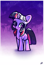 Size: 1280x1880 | Tagged: safe, artist:sourspot, character:twilight sparkle, species:pony, species:unicorn, female, golden oaks library, mare, smiling, solo