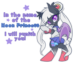 Size: 3543x3037 | Tagged: safe, artist:starlightlore, oc, oc only, oc:love bites, species:bat pony, crossdressing, femboy, heart eyes, male, sailor moon, simple background, solo, transparent background, trap, wingding eyes