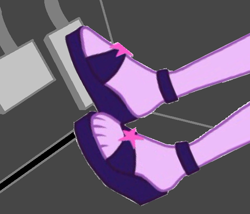 Size: 570x488 | Tagged: safe, artist:ilaria122, character:twilight sparkle, character:twilight sparkle (scitwi), species:eqg human, g4, my little pony: equestria girls, my little pony:equestria girls, feet, legs, pedal, pictures of legs, sandals