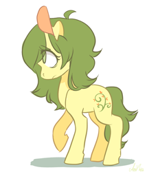 Size: 600x702 | Tagged: safe, artist:laceymod, oc, oc:invidia, species:earth pony, species:pony, female, mare, simple background, solo, white background