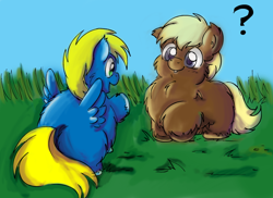 Size: 756x550 | Tagged: safe, artist:marcusmaximus, colored, fluffy pony, fluffy pony original art