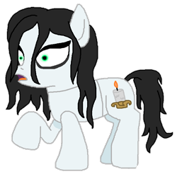 Size: 674x663 | Tagged: safe, artist:logan jones, species:pony, 1000 hours in ms paint, animatronic, decoration, donna the dead, female, gemmy, ghost, ghost pony, glowing eyes, halloween, holiday, ponified, robot, robot pony, simple background, transparent background