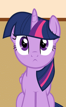 Size: 214x346 | Tagged: safe, artist:forgalorga, character:twilight sparkle, character:twilight sparkle (alicorn), species:alicorn, species:pony, animated, behaving like a cat, cropped, cute, dawwww, female, forgalorga is trying to kill us, gif, looking back and forth, loop, mare, perfect loop, sitting, solo focus, twiabetes, your little pets