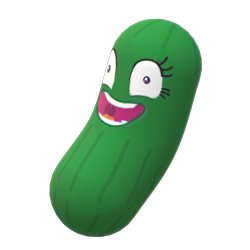 Size: 912x912 | Tagged: source needed, safe, artist:logan jones, character:twilight sparkle, food, paint 3d, pickle, pickle rick, pickle twi, rick and morty, simple background, transparent background