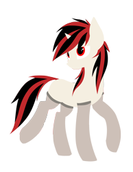 Size: 2150x2776 | Tagged: safe, artist:retro melon, artist:setharu, oc, oc only, oc:blackjack, species:pony, species:unicorn, fallout equestria, fallout equestria: project horizons, clothing, fanfic, fanfic art, female, hooves, horn, lineless, mare, missing cutie mark, simple background, solo, stockings, thigh highs, trace, transparent background
