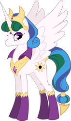 Size: 4964x8441 | Tagged: safe, artist:digimonlover101, gameloft, character:princess celestia, species:alicorn, species:pony, absurd resolution, cutie mark, evil, evil celestia, female, mare, mobile game, simple background, solo, transparent background, vector