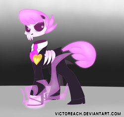 Size: 4063x3813 | Tagged: safe, artist:victoreach, species:pony, lewis, mystery skulls, mystery skulls ghost, ponified