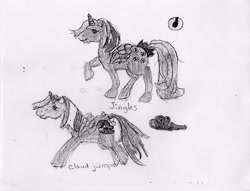 Size: 3308x2526 | Tagged: safe, artist:lauren faust, oc, oc only, species:pony, traditional art