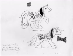 Size: 3308x2526 | Tagged: safe, artist:lauren faust, oc, oc only, species:pony, traditional art