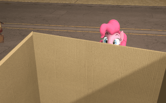 Size: 576x360 | Tagged: safe, artist:fishimira, character:pinkie pie, species:earth pony, species:pony, 3d, abuse, animated, behaving like a dog, box, cardboard box, confused, crying, cupcake, cute, diapinkes, doom, doom slayer, doomguy, eyes closed, female, flick, food, frown, hand, happy, looking at you, looking up, mare, middle finger, nose flick, offscreen character, open mouth, pinkiebuse, pov, pure unfiltered evil, sad, sign, sitting, smiling, source filmmaker, tail wag, teary eyes, vulgar, you monster