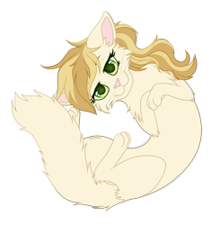 Size: 2773x2827 | Tagged: safe, artist:starshade, character:sweet biscuit, species:pony, :3, cat, catified, cute, female, full body, looking at you, mare, simple background, smiling, solo, species swap, transparent background