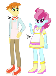 Size: 1131x1512 | Tagged: safe, artist:gmaplay, character:carrot cake, character:cup cake, ship:carrot cup, my little pony:equestria girls, female, male, shipping, simple background, straight, transparent background