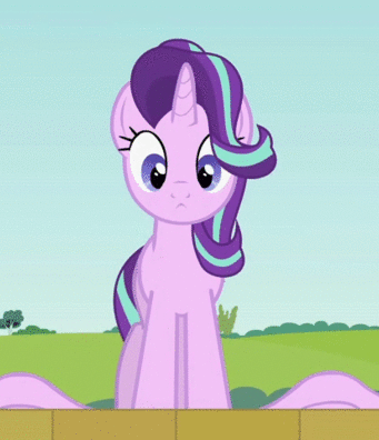 Size: 341x396 | Tagged: safe, artist:forgalorga, character:starlight glimmer, species:alicorn, species:pony, alicornified, animated, dragon wings, female, gif, give me your wings, horn, magic, magic aura, mare, petrification, race swap, solo, starlicorn, transformation, wat, wings, xk-class end-of-the-world scenario