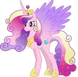 Size: 8220x8176 | Tagged: safe, artist:digimonlover101, character:princess cadance, species:pony, absurd resolution, female, older, older cadance, simple background, solo, transparent background, vector