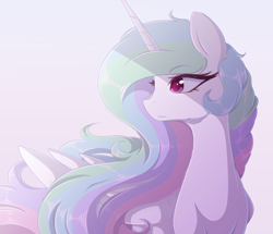 Size: 4644x4000 | Tagged: safe, artist:fluffymaiden, character:princess celestia, species:alicorn, species:pony, absurd resolution, cute, cutelestia, female, mare, simple background, solo, white background