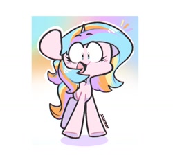 Size: 1040x960 | Tagged: safe, artist:sourspot, oc, oc only, oc:oofy colorful, species:pony, species:unicorn, solo