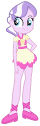 Size: 681x2136 | Tagged: safe, artist:gmaplay, character:diamond tiara, episode:flight to the finish, g4, my little pony: friendship is magic, my little pony:equestria girls, clothing, dress, female, simple background, solo, transparent background
