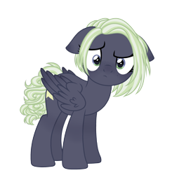 Size: 3000x3066 | Tagged: safe, artist:alfury, artist:starshade, oc, oc only, species:pegasus, species:pony, female, floppy ears, high res, mare, simple background, solo, transparent background