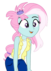 Size: 834x1172 | Tagged: safe, artist:gmaplay, character:kerfuffle, friendship is magic: rainbow roadtrip, g4, my little pony: friendship is magic, my little pony:equestria girls, equestria girls-ified, female, simple background, solo, transparent background