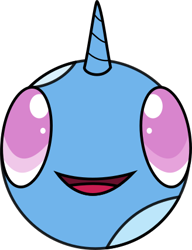 Size: 328x426 | Tagged: safe, artist:mega-poneo, character:trixie, species:pony, species:unicorn, ball, ball meme, female, happy, inanimate tf, jewelpet, mare, morph ball, sanrio, sega, simple background, solo, style emulation, transformation, transparent background, trixieball