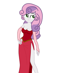 Size: 889x1101 | Tagged: safe, artist:gmaplay, character:sweetie belle, species:eqg human, g4, my little pony:equestria girls, breasts, busty sweetie belle, female, older, older sweetie belle, simple background, solo, transparent background
