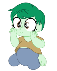 Size: 1583x1975 | Tagged: safe, artist:gmaplay, character:wallflower blush, species:eqg human, g4, my little pony:equestria girls, baby, cute, female, flowerbetes, simple background, solo, transparent background, younger