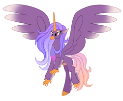 Size: 3615x2956 | Tagged: safe, artist:rioshi, artist:starshade, oc, oc only, oc:jade tarino, species:hippogriff, g4, cute, female, simple background, solo, white background