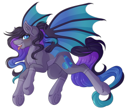 Size: 4044x3486 | Tagged: safe, artist:amazing-artsong, oc, oc:eventide, species:bat pony, species:pony, g4, female, high res, mare, simple background, solo, transparent background