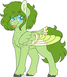 Size: 1606x1849 | Tagged: safe, artist:liefsong, oc, oc only, oc:lief, species:pegasus, species:pony, g4, alternate hairstyle, bean brows, blep, chest fluff, cute, ear fluff, feathered fetlocks, fluffy, simple background, solo, teeth, tongue out, transparent background