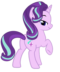 Size: 2050x2485 | Tagged: safe, artist:gmaplay, character:starlight glimmer, species:pony, species:unicorn, g4, butt, female, glimmer glutes, simple background, solo, tail aside, transparent background
