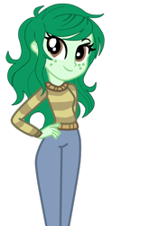 Size: 573x868 | Tagged: safe, artist:gmaplay, character:wallflower blush, species:eqg human, equestria girls:forgotten friendship, g4, my little pony: equestria girls, my little pony:equestria girls, cute, female, simple background, solo, transparent background