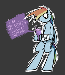 Size: 572x658 | Tagged: safe, artist:autonomous-zed, character:rainbow dash, fractured loyalty