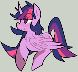 Size: 922x851 | Tagged: safe, artist:ghost, character:twilight sparkle, character:twilight sparkle (alicorn), species:alicorn, species:pony, female, simple background, solo