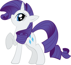 Size: 1158x1072 | Tagged: safe, artist:glancojusticar, character:rarity, species:pony, species:unicorn, g4, female, mare, photoshop, raised hoof, simple background, solo, transparent background