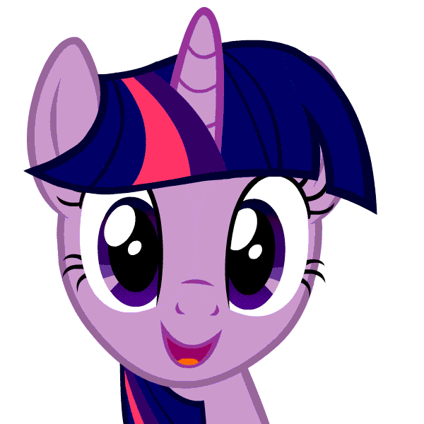 Size: 600x600 | Tagged: safe, artist:blackgryph0n, part of a set, character:twilight sparkle, species:pony, species:unicorn, animated, cute, dancing, female, gif, headbob, looking at you, mare, simple background, smiling, solo, transparent background, twiabetes, twilightlicious, vector