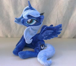 Size: 958x833 | Tagged: safe, artist:epicrainbowcrafts, character:princess luna, beanie (plushie), female, filly, irl, photo, plushie, solo, woona