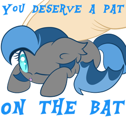 Size: 2000x2000 | Tagged: safe, artist:starlightlore, oc, oc only, species:bat pony, species:human, species:pony, cute, finger, petting, pun, simple background, tiny, tiny ponies, transparent background