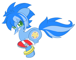 Size: 3000x2370 | Tagged: safe, artist:starlightlore, character:sonic the hedgehog, oc, oc only, crossover, simple background, solo, sonic the hedgehog (series), transparent background