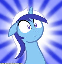 Size: 1000x1045 | Tagged: safe, artist:zantyarz, character:minuette, female, reaction image, romana, solo, surprise face