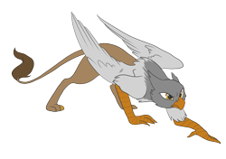 Size: 2847x2000 | Tagged: safe, artist:pixel-prism, oc, oc only, species:griffon, griffon oc, narrowed eyes, simple background, solo, transparent background