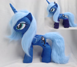 Size: 2631x2279 | Tagged: safe, artist:epicrainbowcrafts, character:princess luna, species:alicorn, species:pony, cute, female, irl, mare, photo, plushie, s1 luna, solo