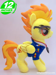 Size: 675x900 | Tagged: safe, artist:onlyfactory, character:spitfire, bootleg, irl, photo, plushie, solo