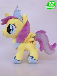 Size: 375x500 | Tagged: safe, artist:onlyfactory, character:alula, character:pluto, character:princess erroria, species:alicorn, irl, photo, plushie, pluto