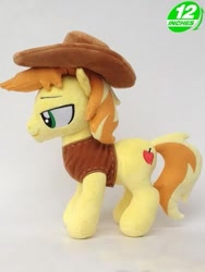Size: 375x500 | Tagged: safe, artist:onlyfactory, character:braeburn, clothing, hat, irl, photo, plushie
