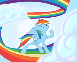 Size: 1000x800 | Tagged: safe, artist:xieril, character:rainbow dash, female, solo